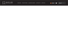 Tablet Screenshot of grupoars.net